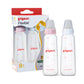 Pigeon Peristaltic Nursing Bottle Twin Pack Kpp 240Ml Pink & White Nipple L | Bottle Set