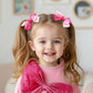 Yanjie Valentines Heart Hair Clips Red Pink Bowknot Hair Barrettes Heart Lip Print Boutique Alligator Clips Sweet Hair Accessori