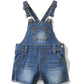 Kidscool Space Baby Boy Girl Jean Shorts,Toddler Denim Cute Summer Shortalls,Blue,18-24 Months
