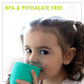 Bblv Kp Silicone Toddler Straw Sippy Cup - 4-In-1 Durable Spill Proof Cups For Kids, Travel Transition Training Cups For Babies,