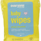 Everyone Baby Wipes Unscented, Chamomile + Aloe, 30 Ea, 30Count