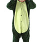 CuteOn Dinosaur Onesie Kids Animal Pajamas for Boys Girls Halloween Christmas Costume Height for 100cm