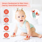 PADONISE Lovely Animal Wrist Rattles & Sock Toy for Baby Infant 0-6 6-12 Month Old Newborn Soft Toy Hand and Foot Finder Girl Bo