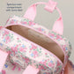 Itzy Ritzy Toddler Backpack - Daycare Bag - Features Adjustable Shoulder Straps, 2 Side Pockets & Spacious Interior With Wipeabl