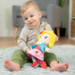 Lamaze My Friend Olivia Car Seat and Stroller Toy - Soft Baby Hanging Toys - Baby Crinkle Toys with High Contrast Colors - Baby
