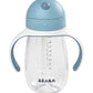 Beaba Straw Sippy Cup, Toddler Baby Straw Cup With Removable Handles, Leak And Spill Proof, Bpa Phthalate Free, 8+ Months, 10 Oz