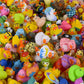 Assortment Rubber Duck Toy Duckies for Kids, Bath Birthday Gifts Baby Showers Classroom Incentives, Summer Beach and Pool Activi