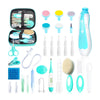 Baby Healthcare And Grooming Kit, 28 In 1 Portable Baby Essentials Kit Electric Nail Trimmer Set With Gas Relief Hair Brush Comb
