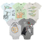 Star Wars The Child Darth Vader Stormtrooper Bb-8 Infant Baby Boys 5 Pack Bodysuits Multicolor 12 Months