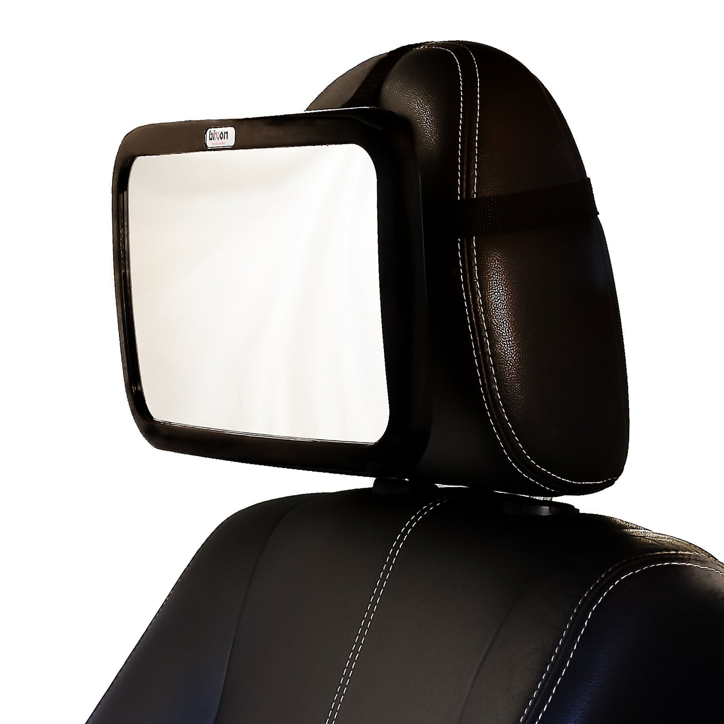 Bixon Baby Car Mirror, Rear Facing, Convex Shatterproof Back-Seat Mirror, Easy Fitting to Keep Baby In Sight, Clearer View With 