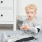 Menglang Toddler Boy Clothes Long Sleeve Pullover Sweatshirt Top Jogger Pant Set 2 Piece Outfit 2T 3T Boy Clothes