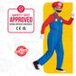 Disguise Nintendo Mario Deluxe Boys' Costume Red, M (7-8)