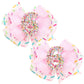 2Pcs Hair Clip, Pink Bow Hair Clips For Baby Girls 6Th Birthday Party Decorations