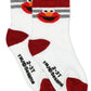 Sesame Street Elmo Baby Toddler Boy'S Girl'S 3 Pack Crew Socks With Grippers (4-5T, Red)