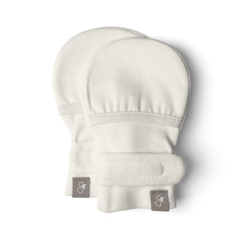 goumikids Viscose Made from Bamboo Cotton Stay-On Mitts, 3-6m Cloud Mitts