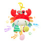 XIXILAND Car Seat Toys for Babies 0-6 Months Boy Girl, Clamp Stroller Toy Carseat Hanging Toys Crab Baby Toys 0 3 6 9 12 Months,