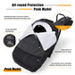 Metplus Winter Baby Car Seat Cover, Cold Weather Car Seat Cover Baby, Waterproof Polyester Outer & Polar Fleece Inner Extended F