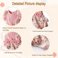 Mbmshegh Newborn Baby Girl Clothes Summer Infant Romper Outfit Short Sleeve Suspender Ribbed Shorts Clothing With Headband 0-3 M