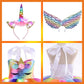 Led Unicorn Costume For Girls, Halloween Dress Up Lighted Sequin Princess Tutus Birthday Decorations Gifts Christmas Party Outfi