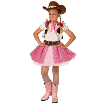 Morph Pink Cowgirl Costume For Girls, Cowgirl Halloween Costumes For Girls, Girls Cowgirl Outfits, Cowgirl Outfits For Girls, Co