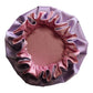 Akiss Reversible Satin Silk Sleep Hair Bonnet For Little Toddler Kids Girl Boy (Taffy/Lavender, 1~3 Y)