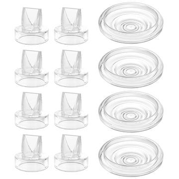 Tovvild 12 Pack S9 Pro / S12 Pro / S9 / S12 Duckbill Valve Silicone Diaphragm, Compatible With Momcozy Breastpump, Electric Brea