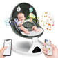 Baby Swing for Infants to Toddler| Portable Infant Swing with Remote Control, Rocker for Newborn with 5 Speeds, 3-Point Harness 