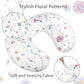 Nursing Pillow Cover Breastfeeding Pillow Slipcover For Moms Soft Breathable Organic Knit Fabric Newborn Infant Feeding Pillow C