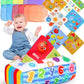 DINORUN Baby Toys 6 to 12 Months - Montessori Toys for Babies 6-12 Months - Infant Newborn Toddlers Sensory Toys Magic Baby Tiss