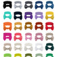 Babygiz Baby Girl Headbands-Infant,Toddler Cotton Handmade Hairbands With Bows Child Hair Accessories (Blue)