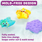 Tub Works Tub Poppers Popping Kids & Toddler Bath Toys, 3 Pack | Push, Poke, Squish & Pop it Fidget Toys for The Bathtub | Irres