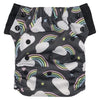 Hybrid Cloth Diaper - Reusable Training Pants, Swim Diaper, Special Needs Briefs, Fits From Baby Up To 10 Years (Size 2, Rainbow