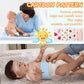 Vabean 8 Pcs Baby Infant Umbilical Cord Comfort Adjustable Cotton Belly Band For Protection, Baby Gifts For 0 To12 Months (Cute)