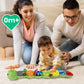 Sumobaby Infant Baby Musical Stuffed Animal Activity Soft Toys with Multi-Sensory Crinkle, Rattle and Textures, for Tummy Time N