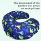 Dinosaur Nursing Pillow Cover, Breastfeeding Pillow Slipcover for Baby Boys & Girls, Nursing Pillow Case for Newborn, Soft Fabri