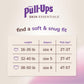 Pull-Ups Girls' Skin Essentials Potty Training Pants, Training Underwear, 3T-4T (32-40 Lbs), 68 Ct