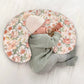 Little Jump Nursing Pillow Cover Slipcover For Breastfeeding Pillows, Soft And Comfortable Safely Fits On Standard Infant Nursin