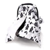 TANOFAR Carseat Covers Baby Boy & Girl, Peekaboo Opening Infant Car Seat Cover for Winter, Warm & Cozy, Bear
