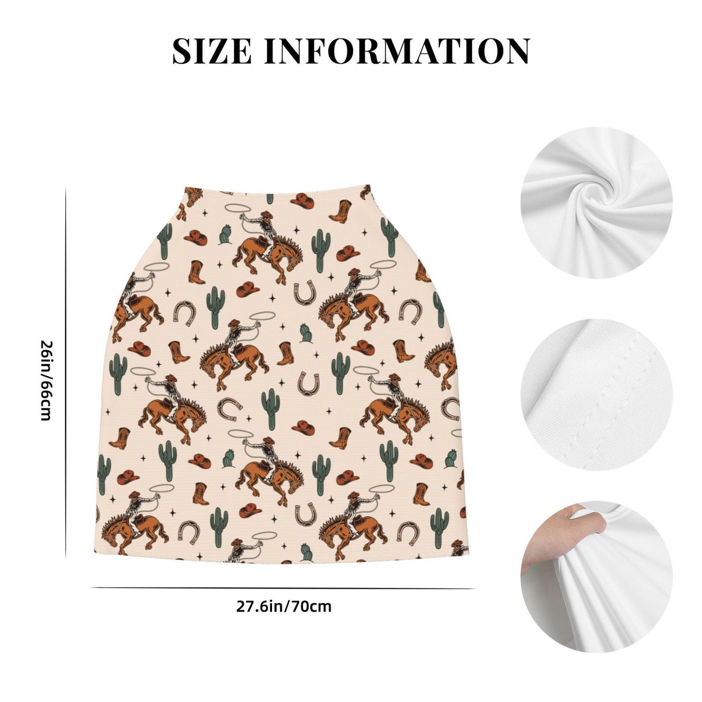 Western Car Seat Covers Baby Multi-Use Car Seat Canopy Carrier Cover, Breathable Breastfeeding Cover Western Baby Stuff Boys & G