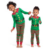 The Children'S Place Baby Girls Family Matching Christmas Holiday Sets, Snug Fit 100% Cotton, Pajama Set, Elf Suit, 4T Us