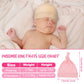 Suhine 8 Pcs Preemie Hats For Baby Girls Cotton Premature Knot Hats Newborn Hospital Cap Warm Knot Beanie Nicu For Preemie Girls