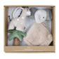 Lambs & Ivy Jungle 3-Piece Developmental Soft Plush Baby/Infant Toy Gift Set