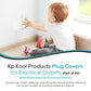 Kp Kool Products Plug Covers For Electrical Outlets - Socket Outlet Covers For Baby Proofing - Safety Plug Covers For Child'S Pr