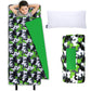 Wildkin Kids Original Nap Mat - Cozy Kids Sleep Mat with Pillow, Ideal for School & Travel - Camo Green