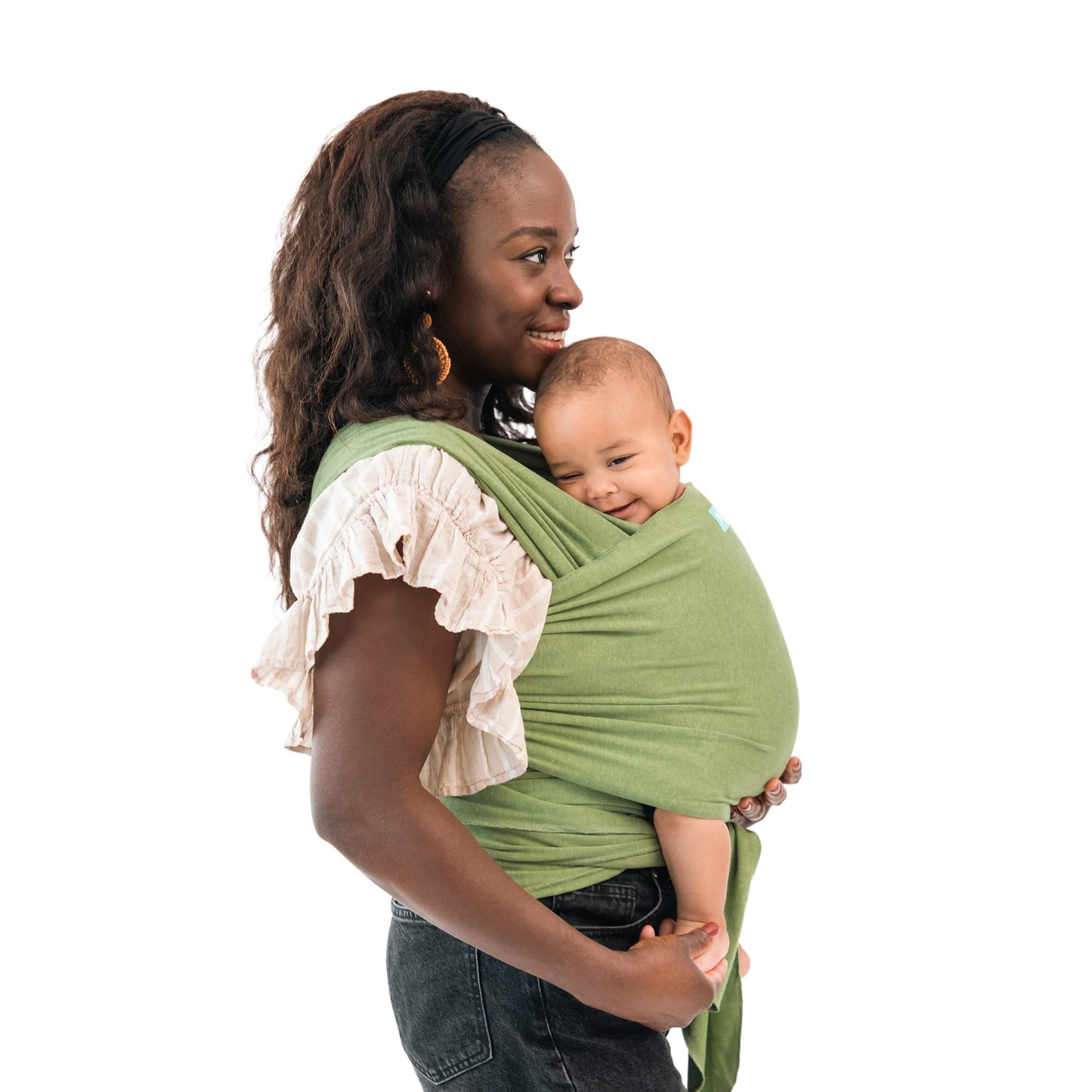 Moby Wrap Baby Carrier | Element | Baby Wrap Carrier for Newborns & Infants | #1 Baby Wrap | Baby Gift | Keeps Baby Safe & Secur