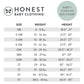 Honestbaby Organic Cotton Short Sleeve T-Shirt Multi-Packs, 10-Pack Bright White, 3-6 Months