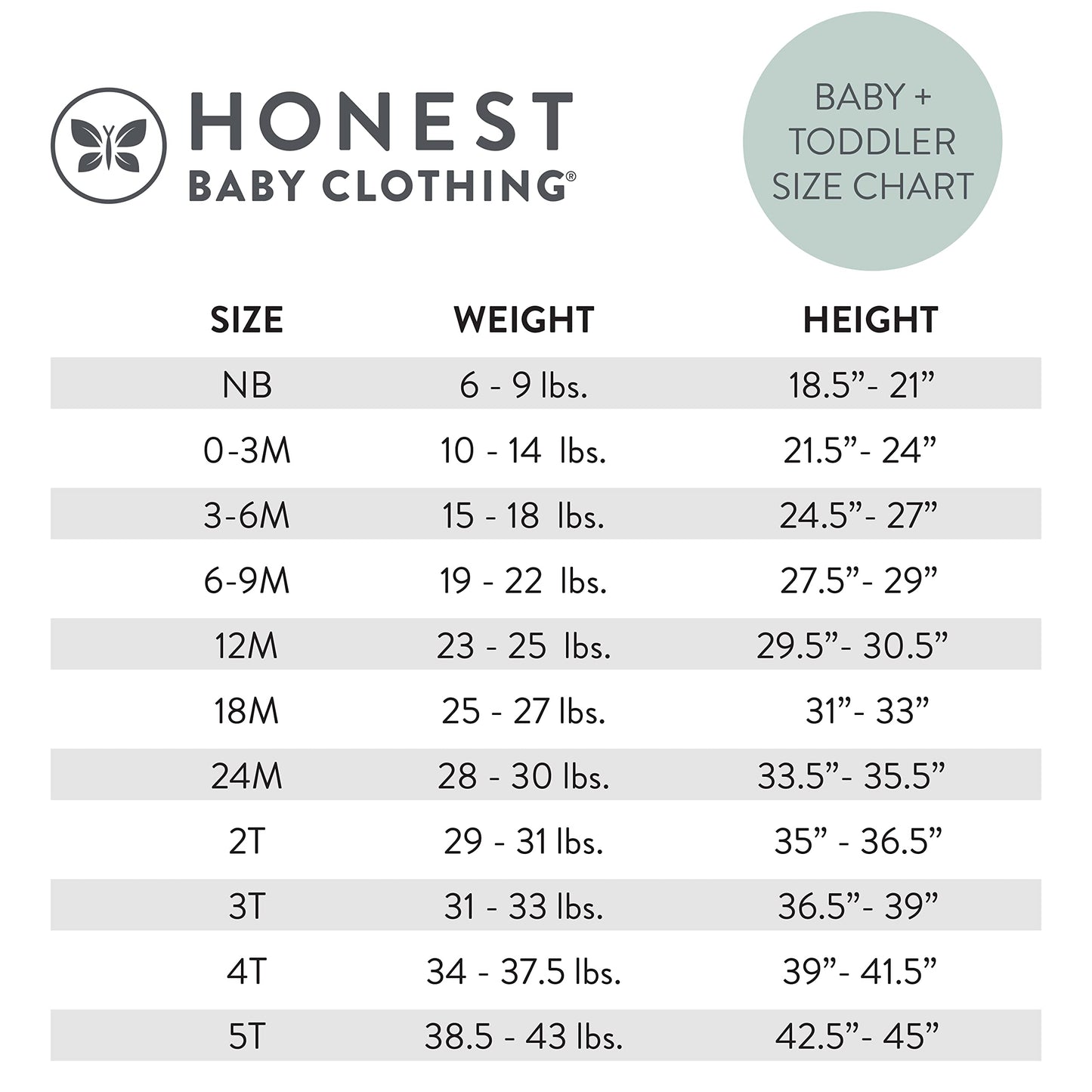 HonestBaby 10-Pack Short Sleeve T-Shirts 100% Organic Cotton Baby, Toddler, Little Kids, Boys, Unisex, Rainbow Girl, 4T