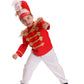 Dress Up America Drum Major Costume For Kids - Red Marching Band Uniform For Boys
