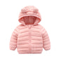 CECORC Winter Coats for Kids with Hoods Light Puffer Jacket for Girls | Baby, Infants, Toddlers, 12-18 Months,Pink