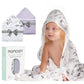 Momcozy Hooded Baby Towel, 2 Pack And Cotton Bath Towel With Hooded, Large 35 X 35 Inch, Baby Towel Set For Boy Or Girl,Infant A